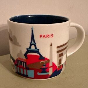 Starbucks Paris You Are Here Collection 14oz Mug EUC